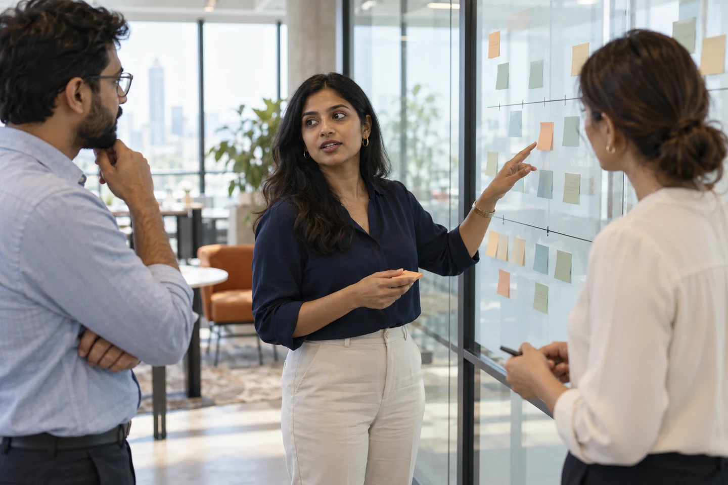 Resource planning workshop around a team schedule